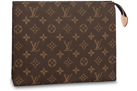 m47542 lv|Louis Vuitton Toiletry Pouch 26 Monogram Brown .